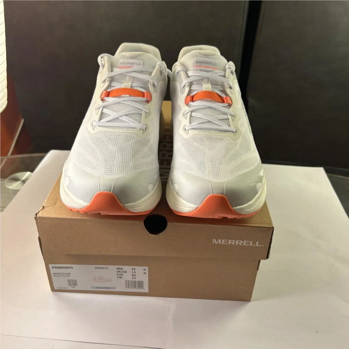 Merrell shoes - Merrell Promorph - Promorph - J068573 - White/Flare (UPC: 0195021282990) 1