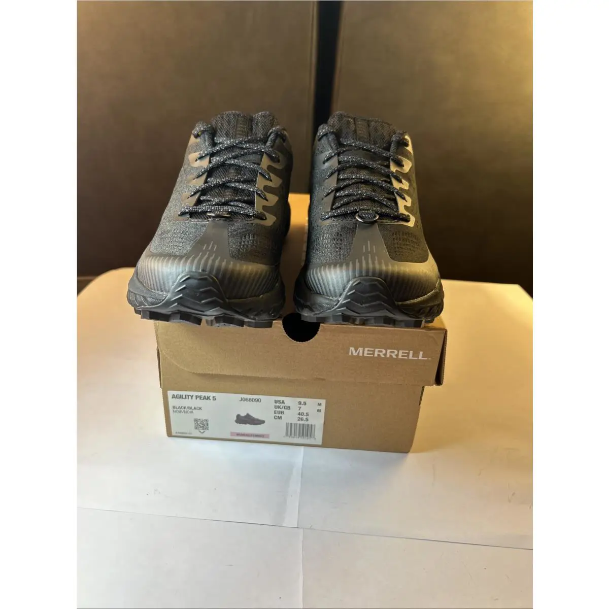 Merrell shoes - J068090 - J068090 - Black (UPC: 0195019501058) 1