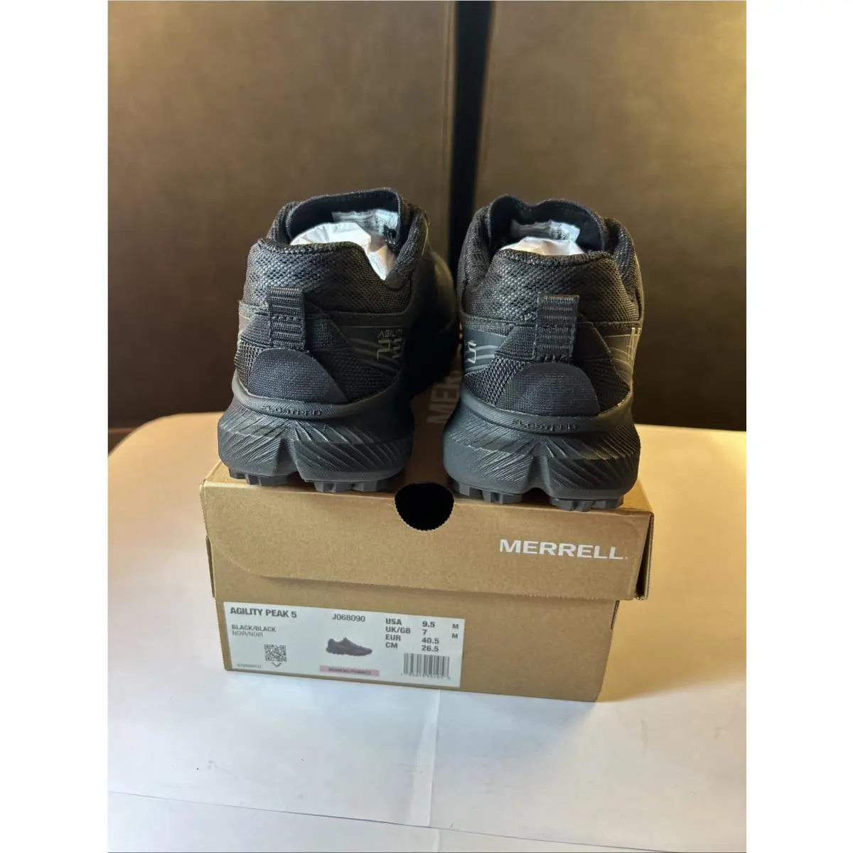 Merrell shoes - J068090 - J068090 - Black (UPC: 0195019501058) 2