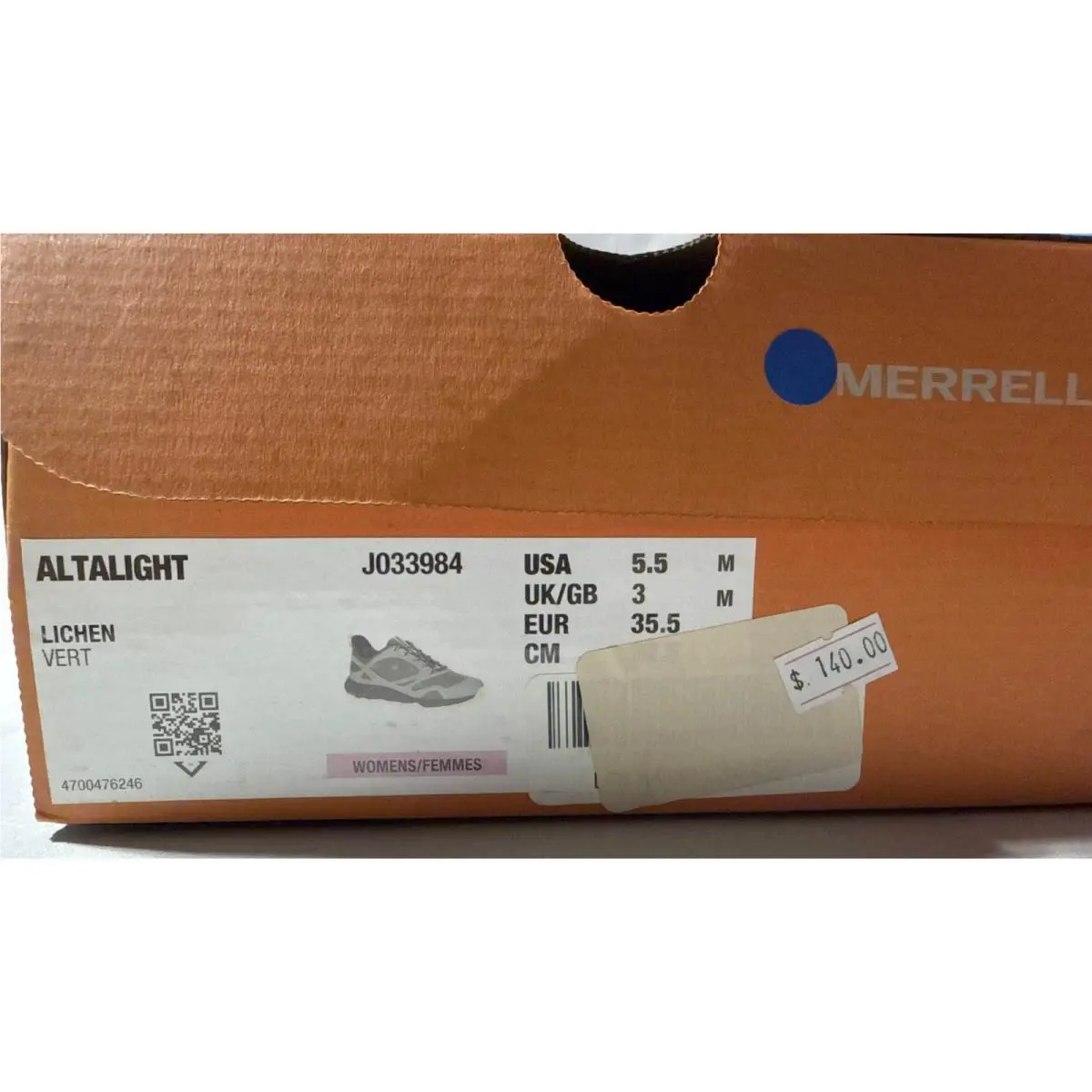 Merrell shoes - J033984 - J033984 - Green 9