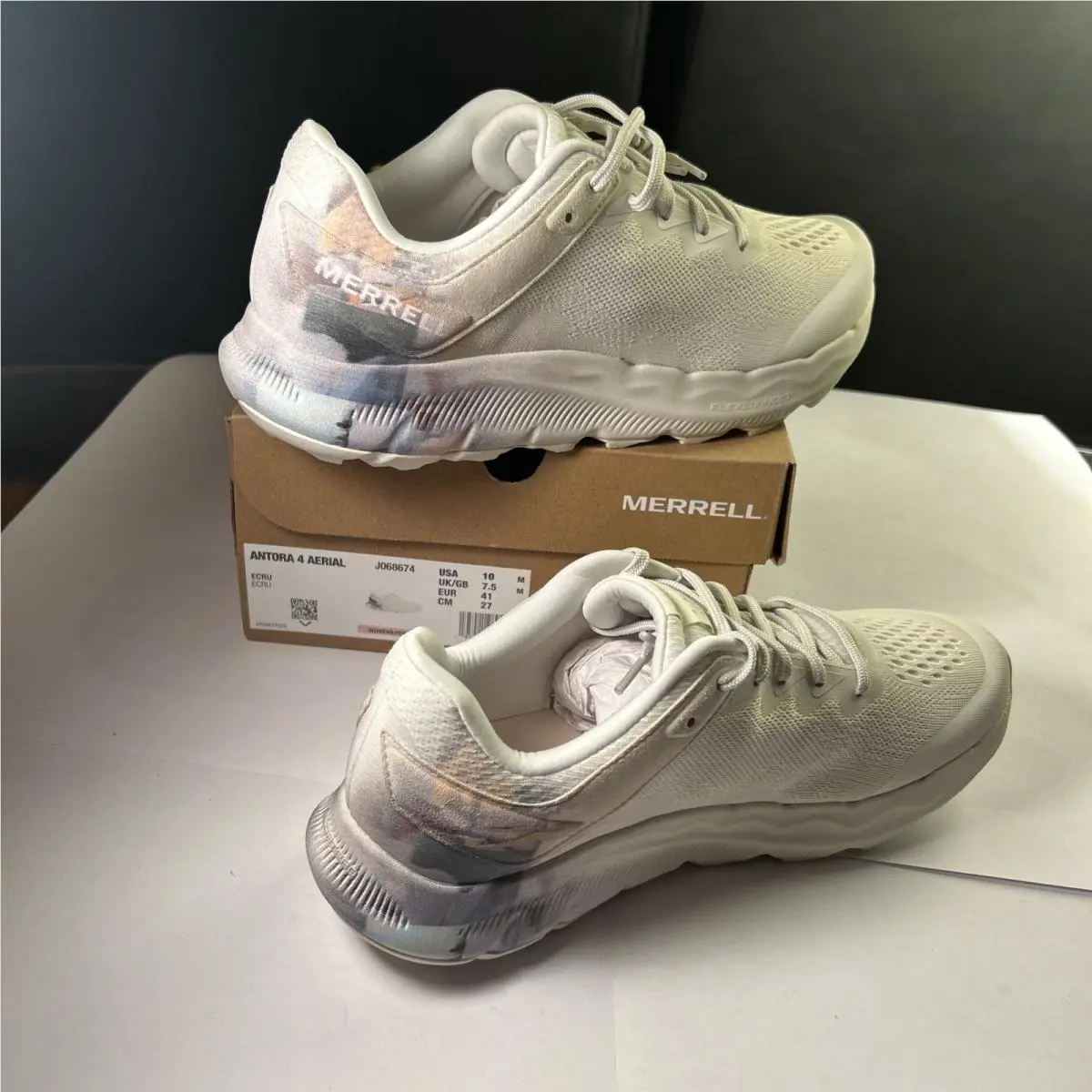 Merrell shoes - Merrell Antora 4 Aerial - Antora Aerial - J068674 - Ecru (UPC: 0195021289524) 13