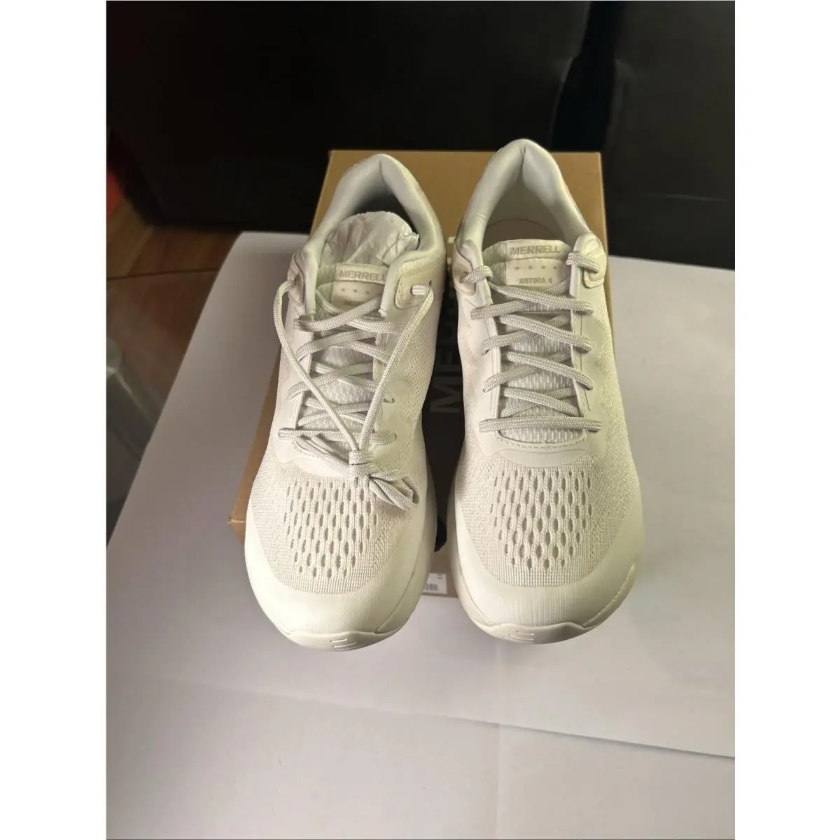 Merrell shoes - Merrell Antora 4 Aerial - Antora Aerial - J068674 - Ecru (UPC: 0195021289524) 2