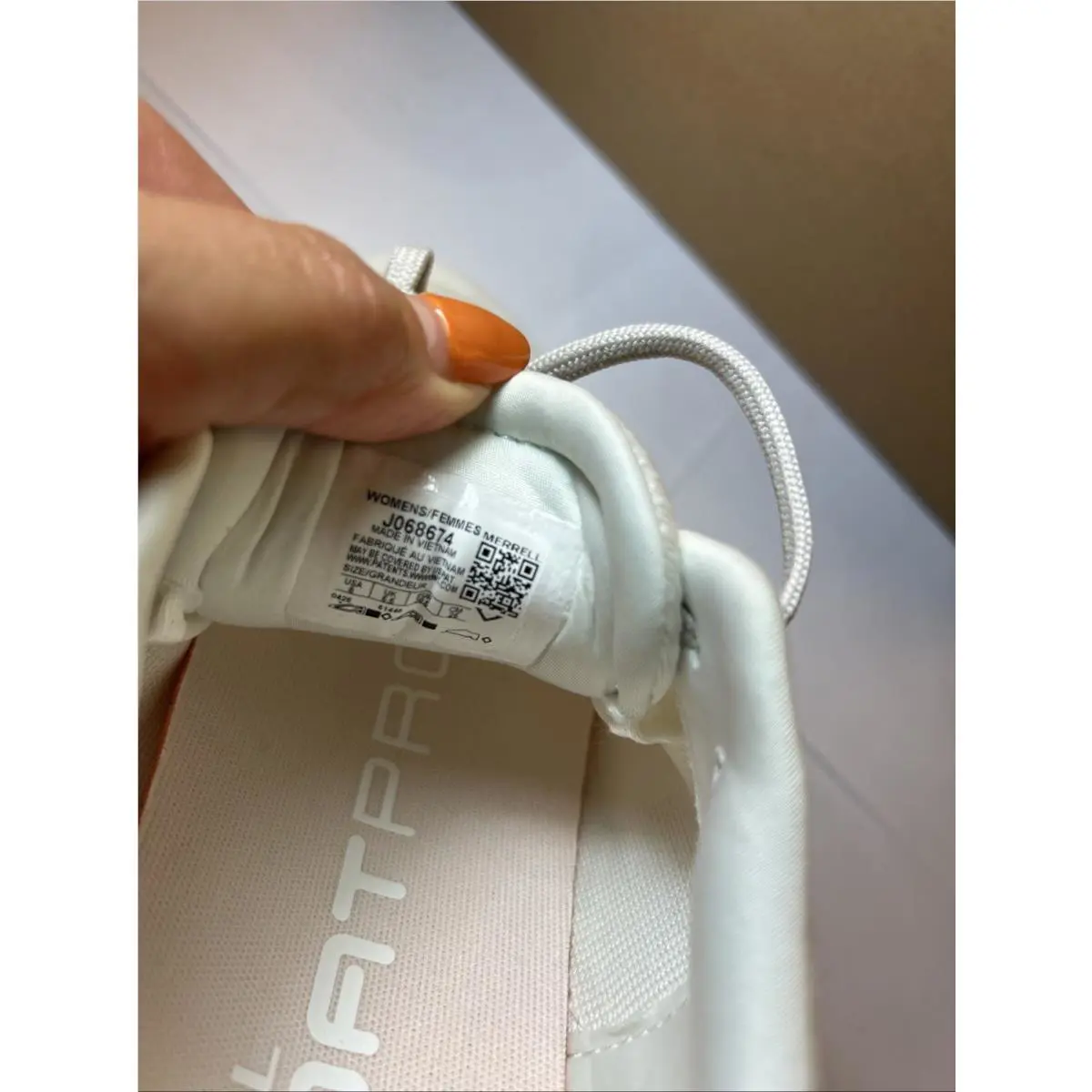 Merrell shoes - Merrell Antora 4 - Antora - J068674 - Ecru (UPC: 0195021289487) 12