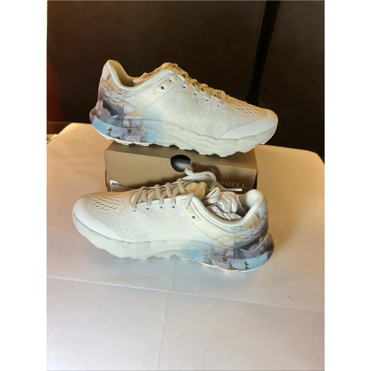 Merrell shoes - Merrell Antora 4 - Antora - J068674 - Ecru (UPC: 0195021289487) 0