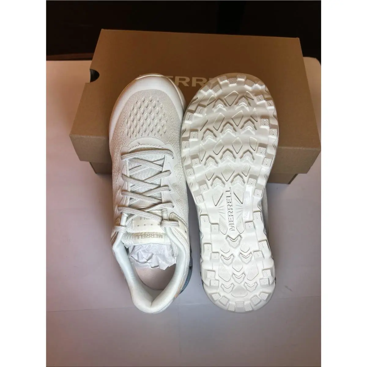 Merrell shoes - Merrell Antora 4 - Antora - J068674 - Ecru (UPC: 0195021289487) 6
