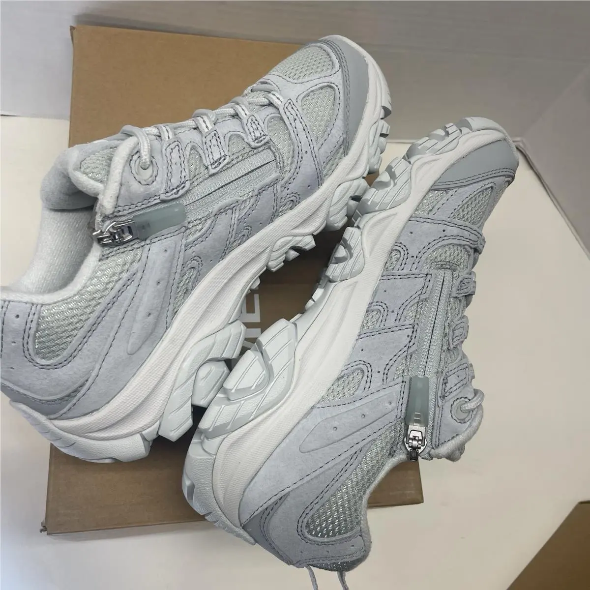 Merrell shoes - Merrell 3 Ready Zip - Ready Zip - J038806 - White (UPC: 0195021268529) 4
