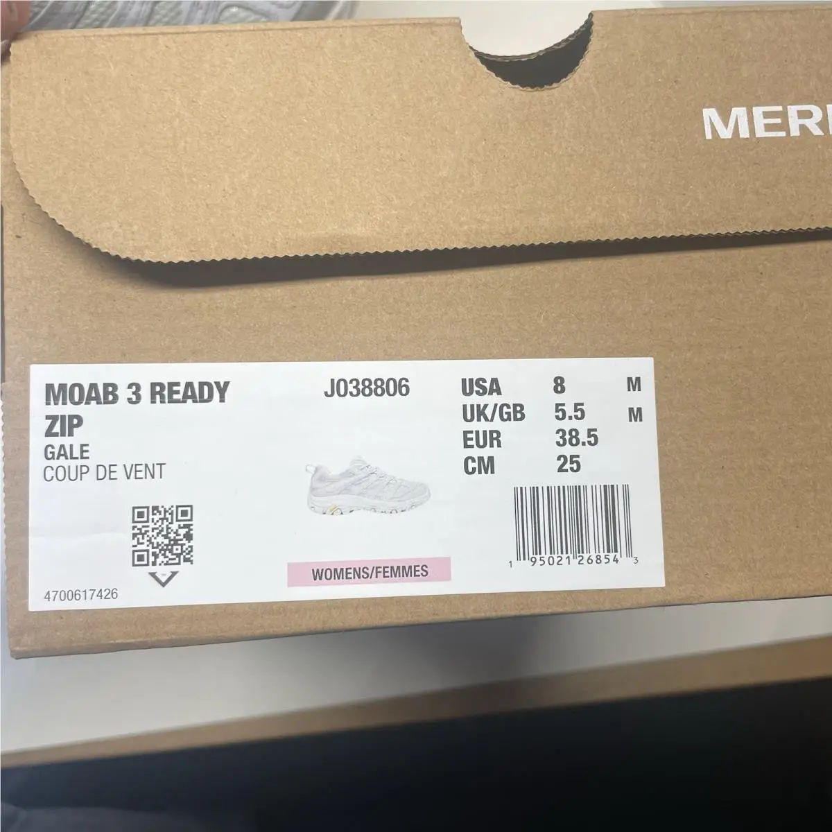 Merrell shoes - Merrell 3 Ready Zip - Ready Zip - J038806 - White (UPC: 0195021268529) 6