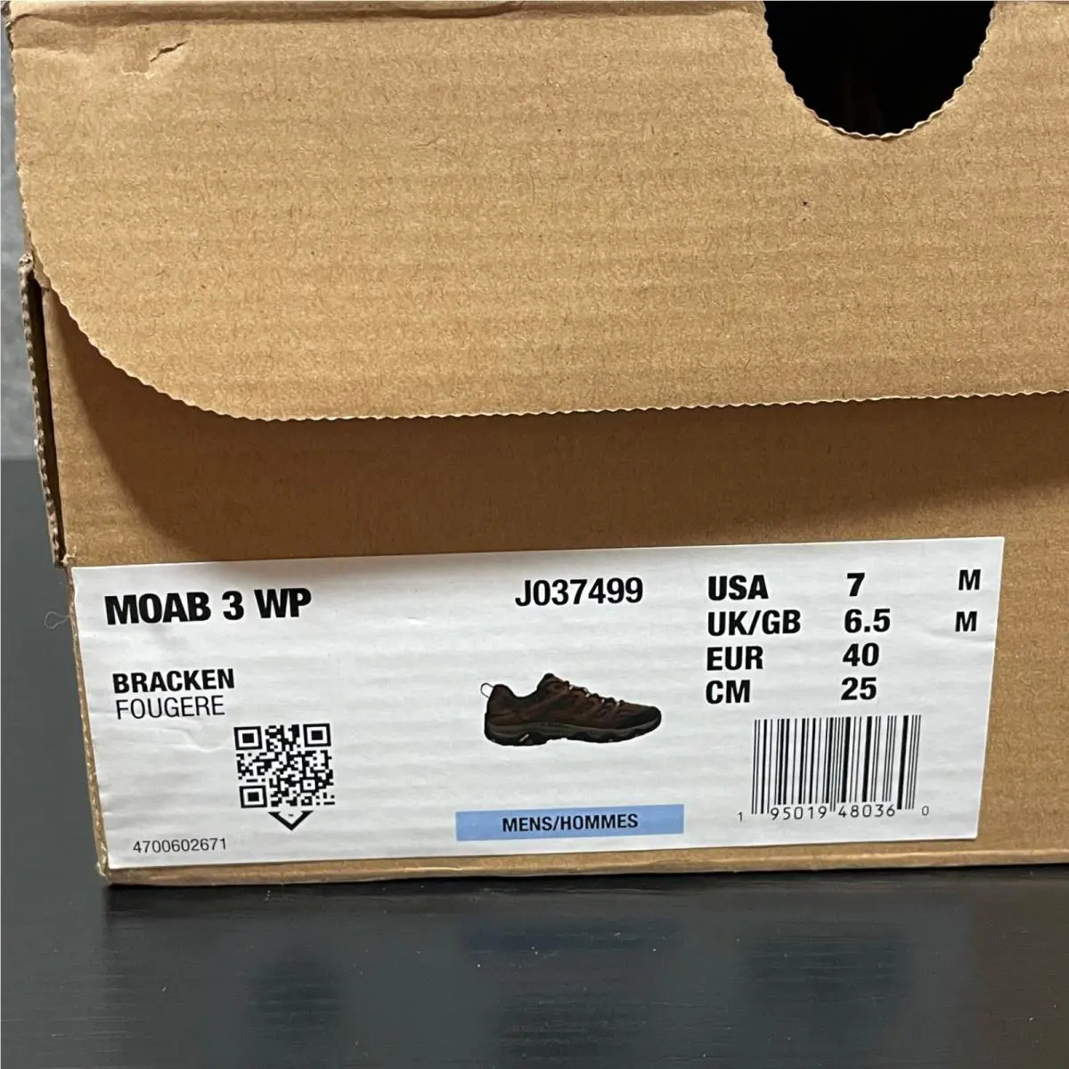 Merrell shoes - Merrell Moab 3 - Moab - J037499 - Brown (UPC: 195019480360) 13