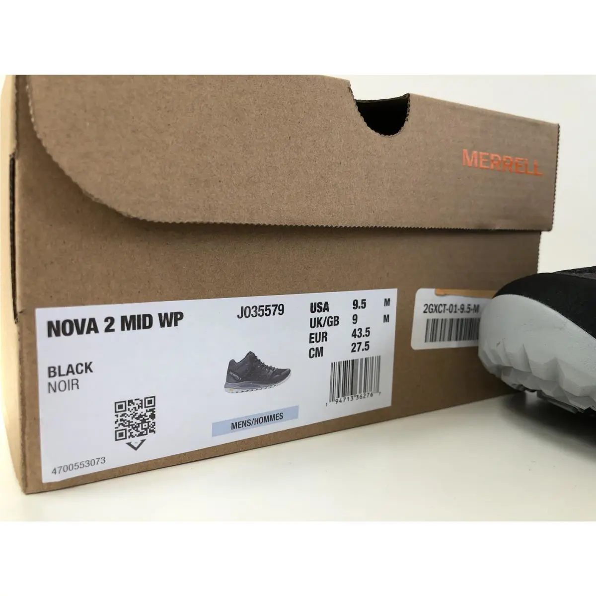 Merrell shoes - J035579 - J035579 - Black (UPC: 194713362835) 13