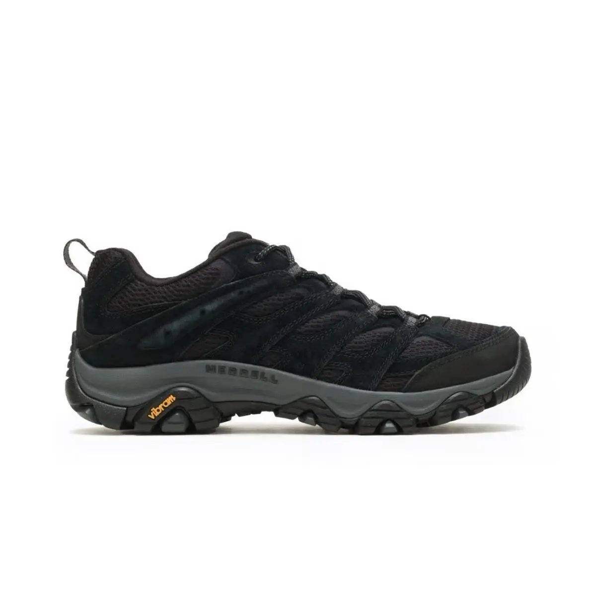 Merrell Moab 3 Men Size 9.5 Black Outdoors Hiking Shoe J035875