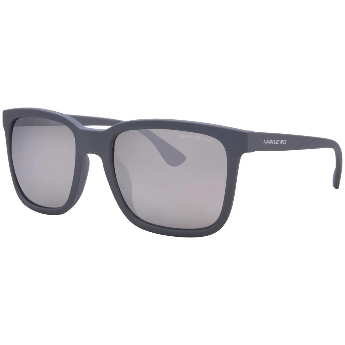 Armani Exchange AX4112SU 8294Z3 Sunglasses Men`s Grey/polarized Grey/silver 55mm