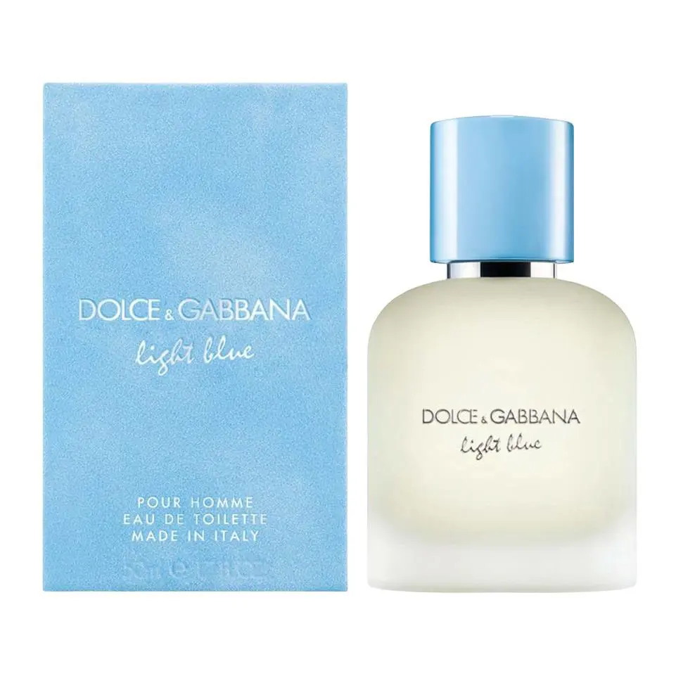 Dolce Gabbana Light Blue Pour Homme 1.7 oz Edt Spray Packaging 2025