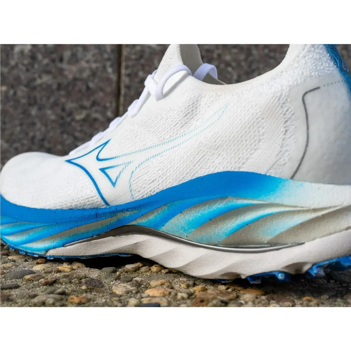 Mizuno shoes - Mizuno Wave Neo Wind J1GD227821 - J1GD227821 - White / Blue 40