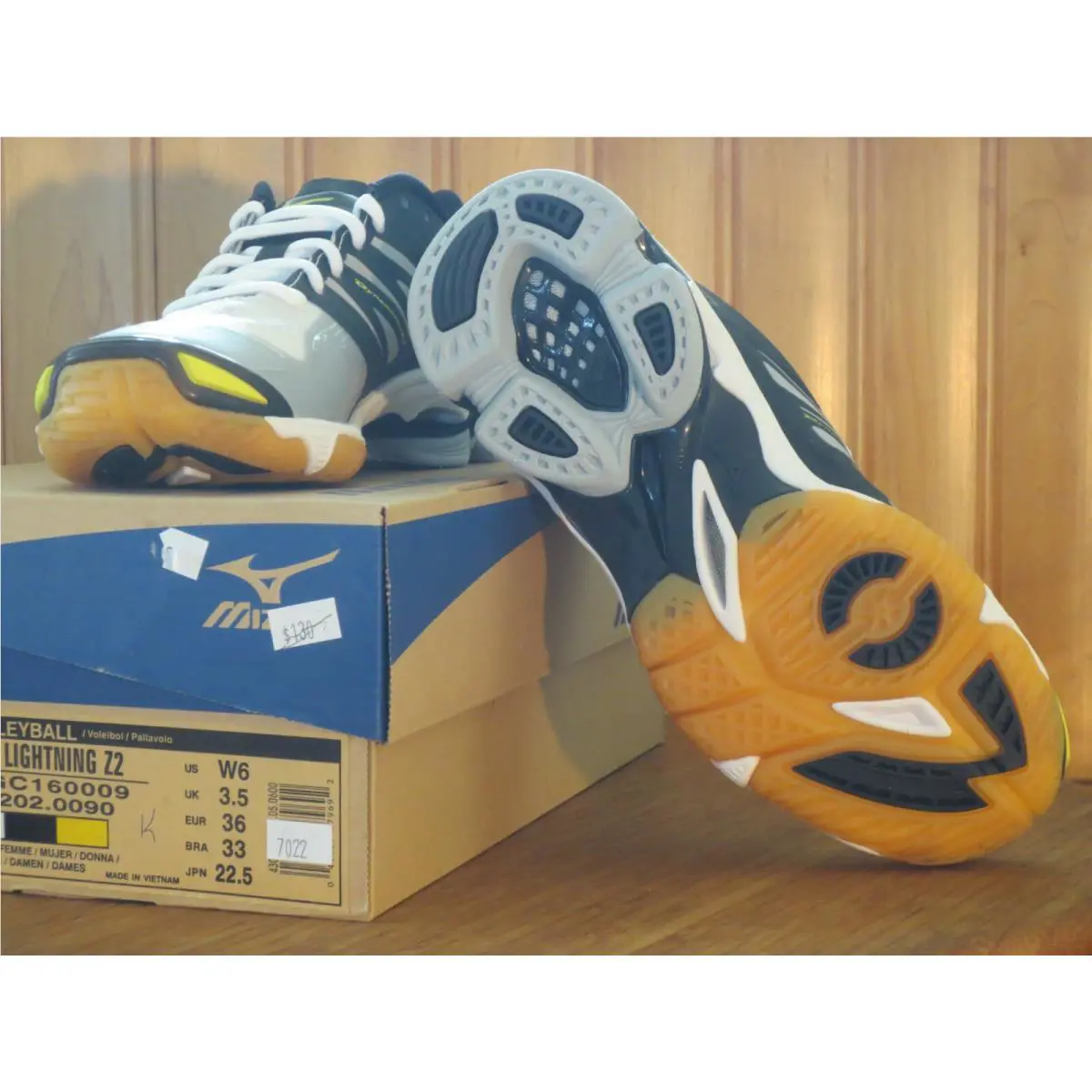Mizuno shoes - Z2 - Black, White, s: White and Black 9