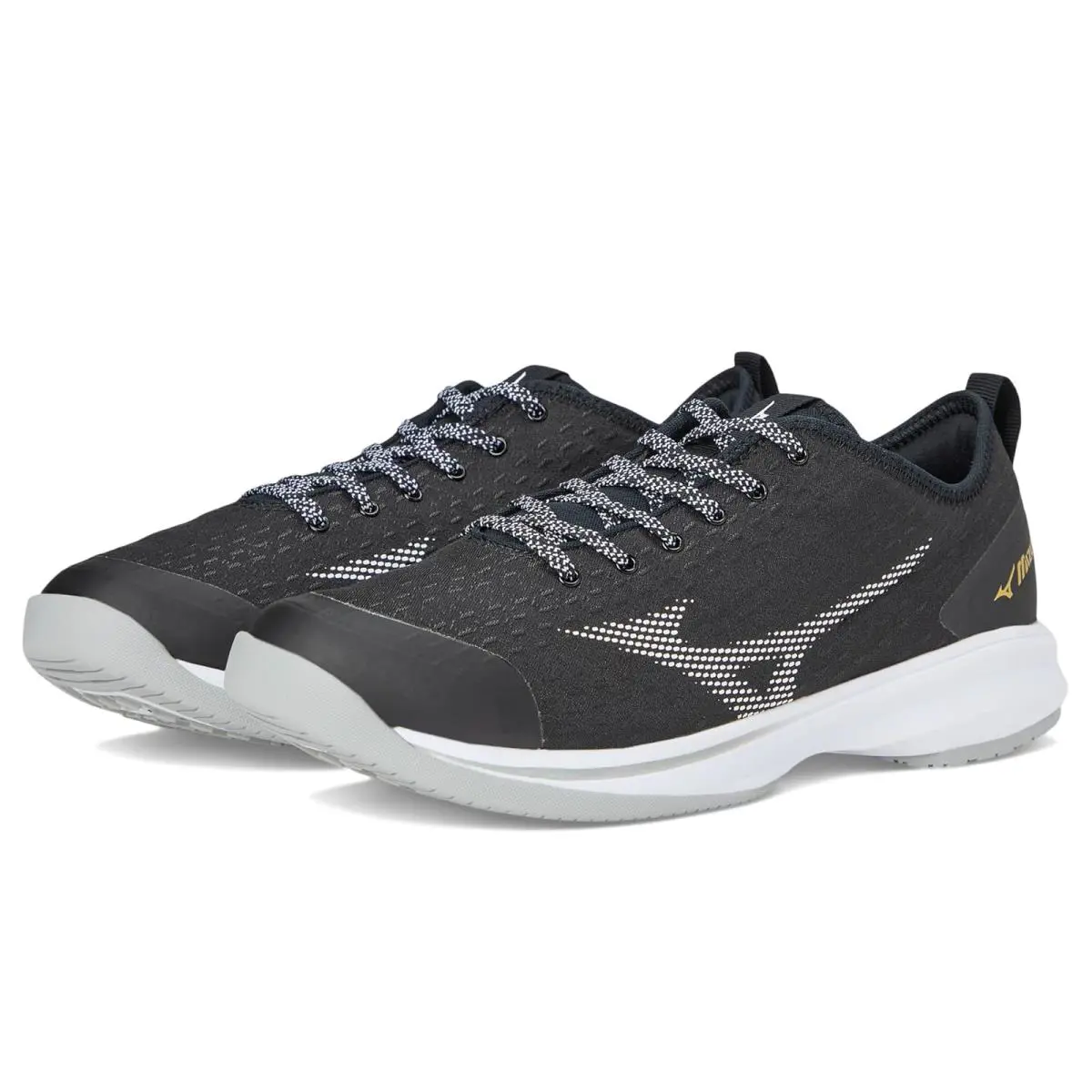 Mizuno shoes - Black-White 6