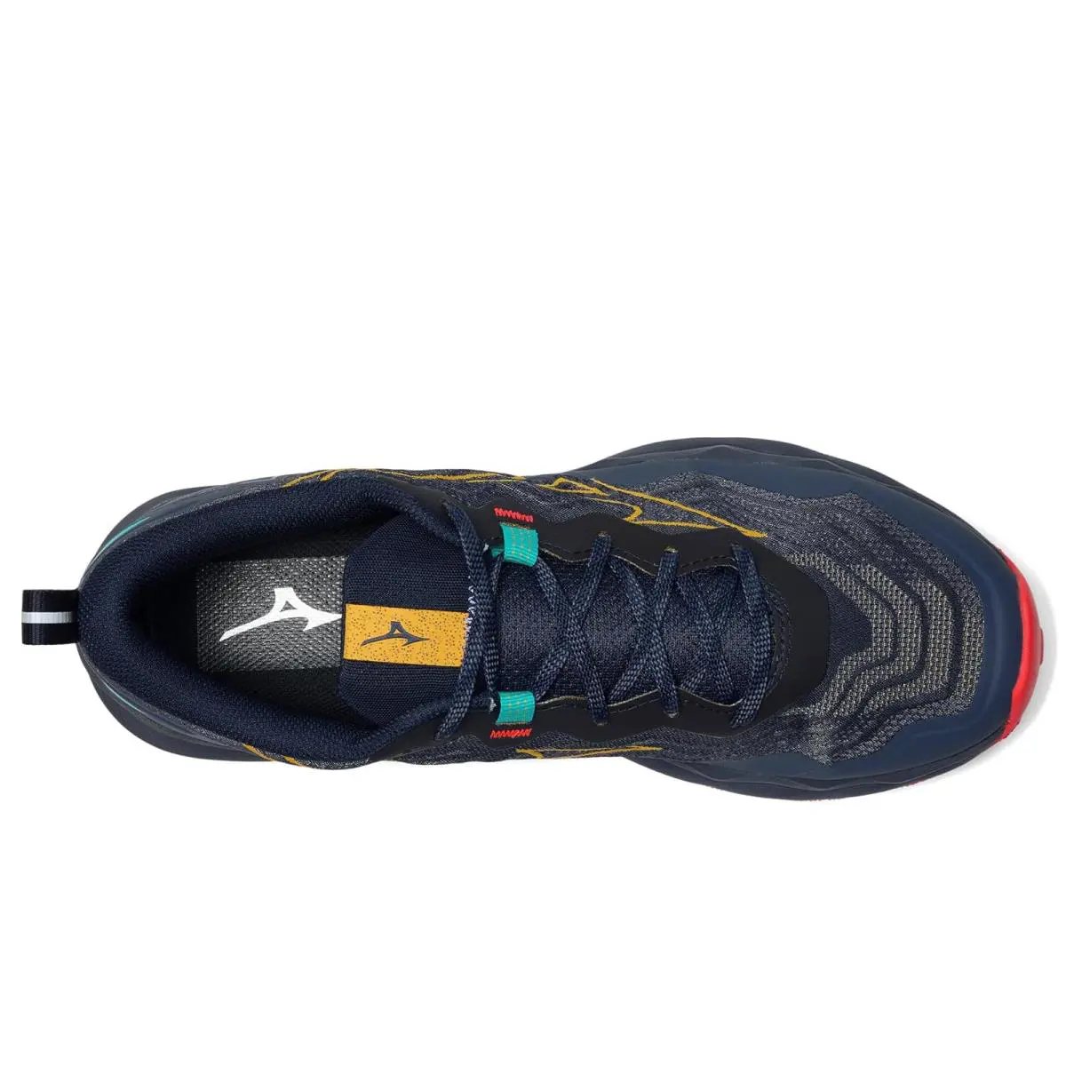 Mizuno shoes - Baritone Blue/Citrus 0