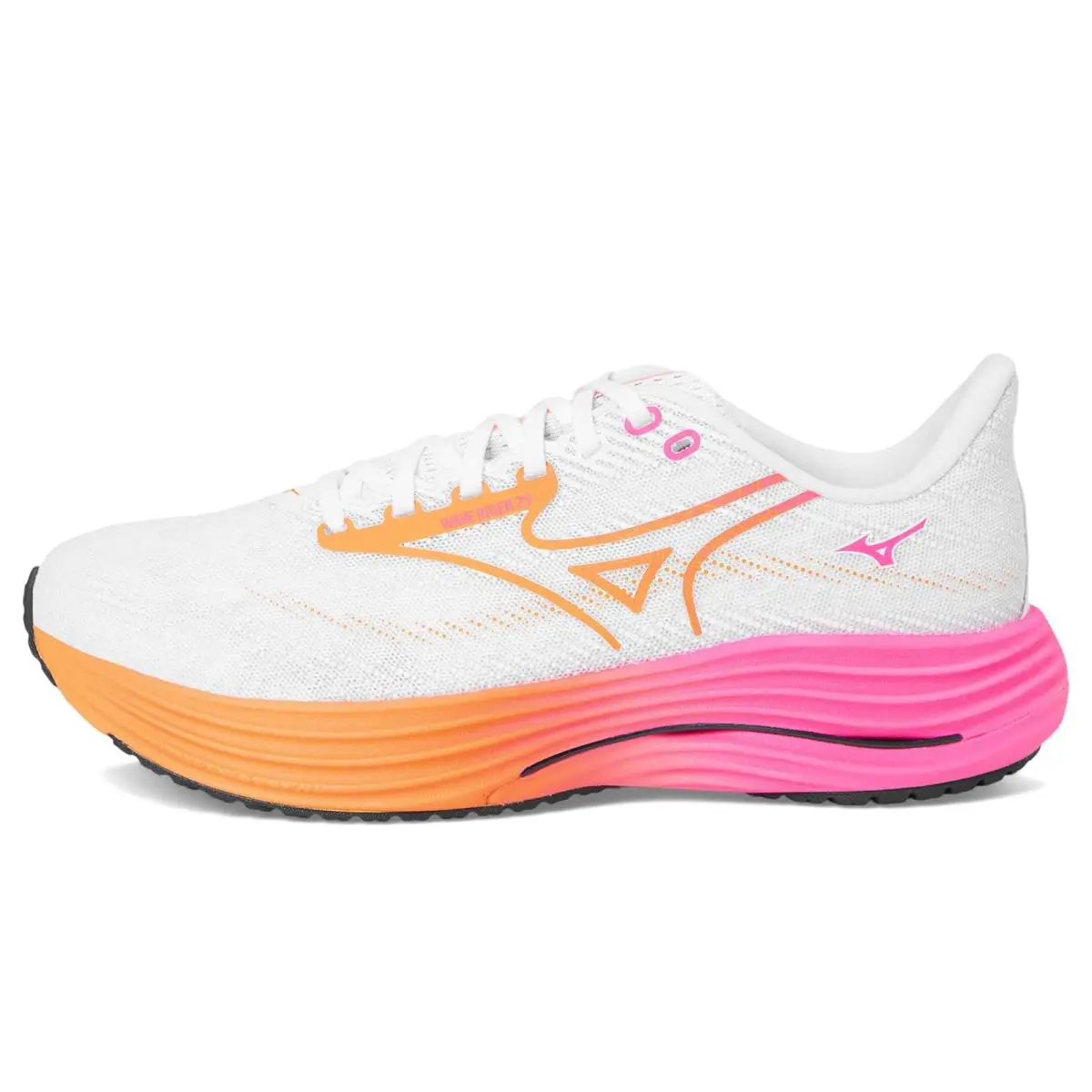 Mizuno shoes - White/Tang Orange 2
