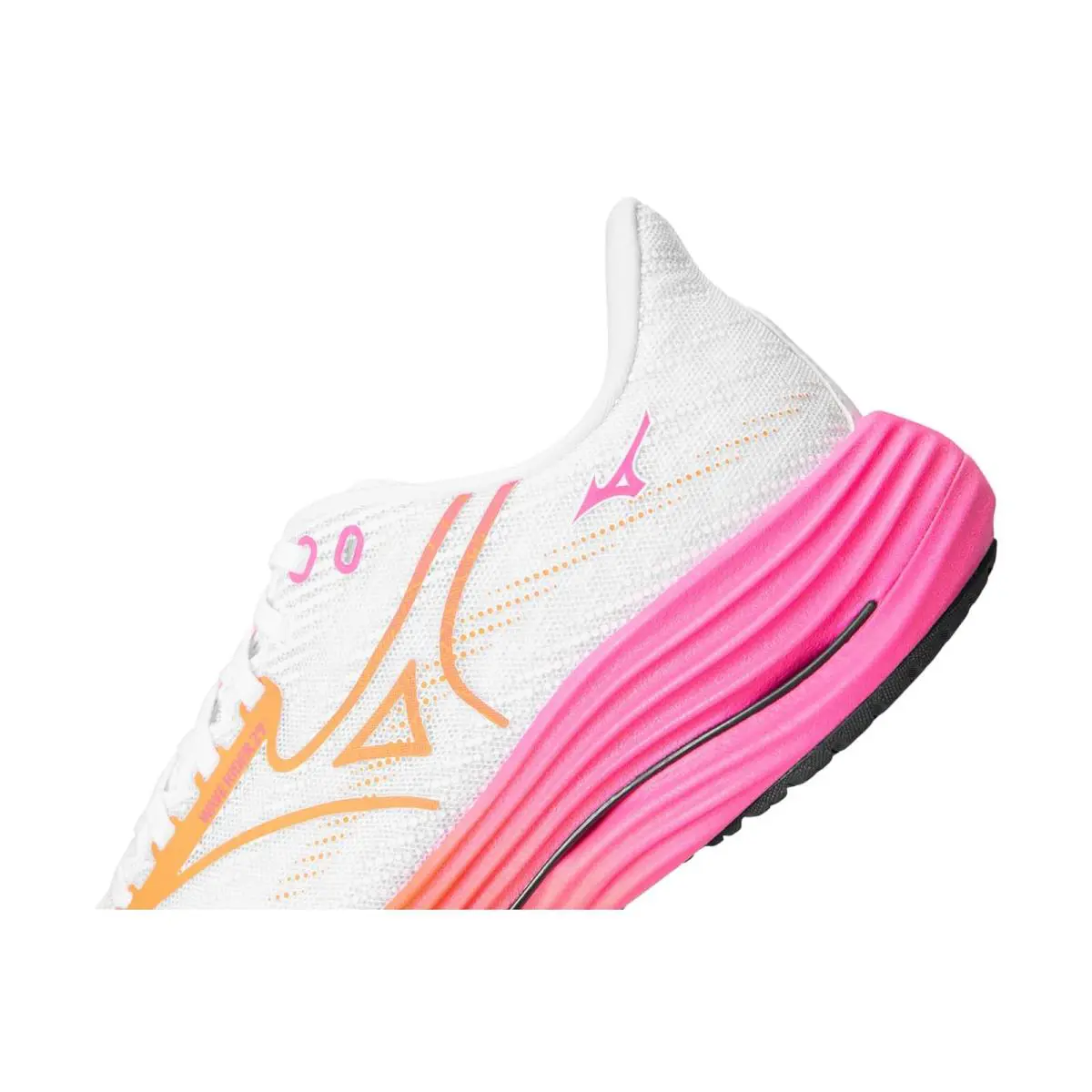 Mizuno shoes - White/Tang Orange 4