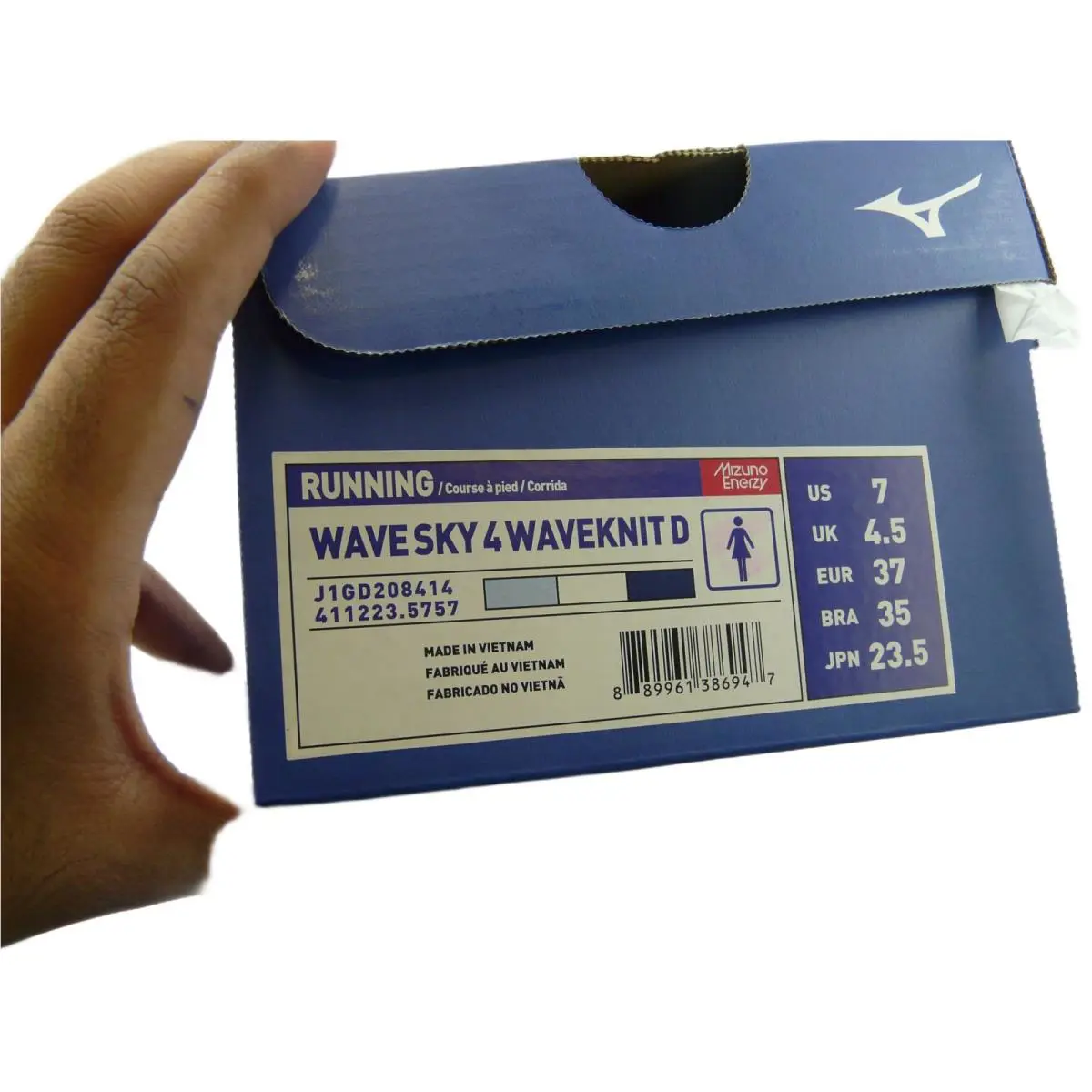 Mizuno shoes - Mizuno Wave Sky - Wave Sky - Silver 6