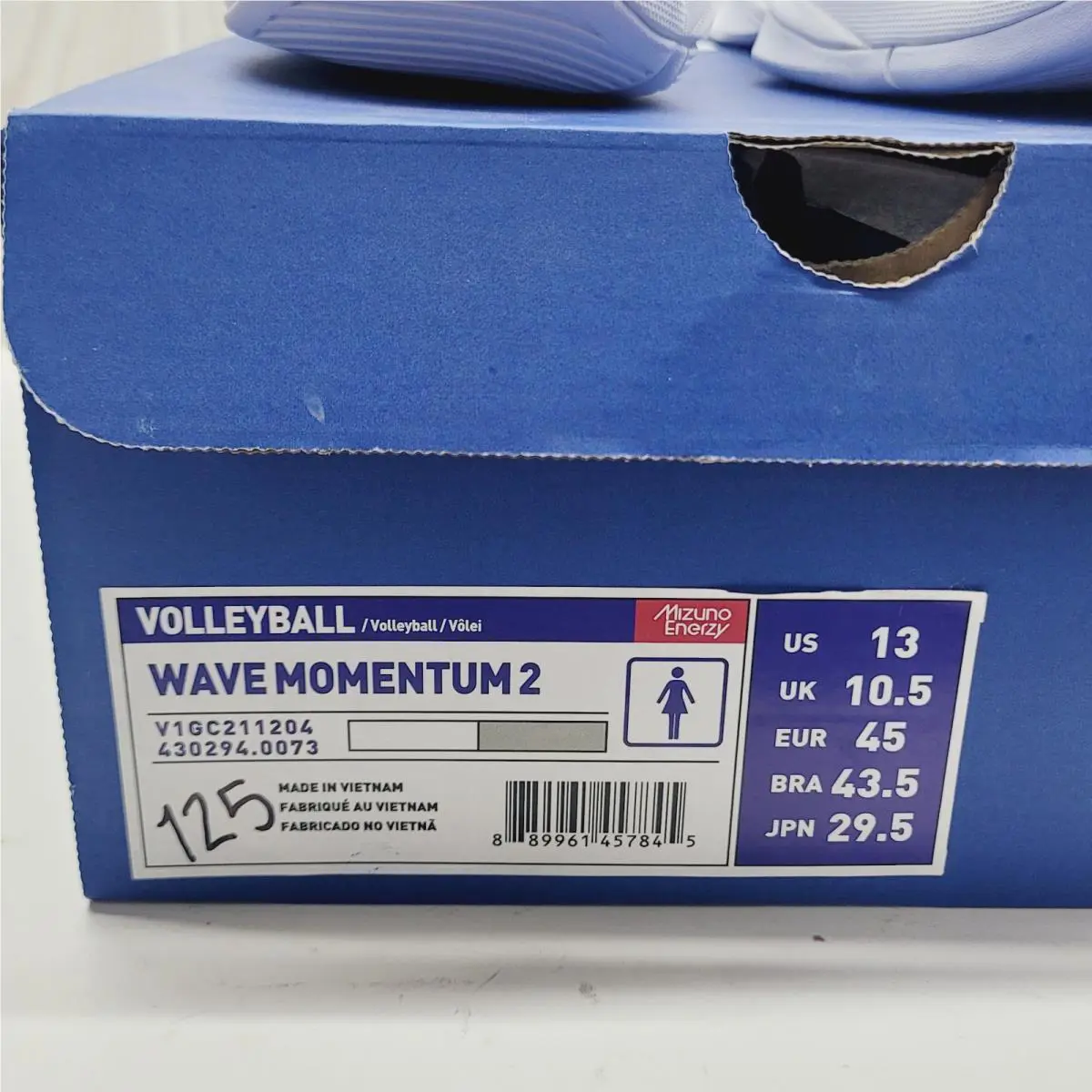 Mizuno shoes - Mizuno Wave Momentum 2 - Wave Momentum - White (UPC: 830031948695) 7