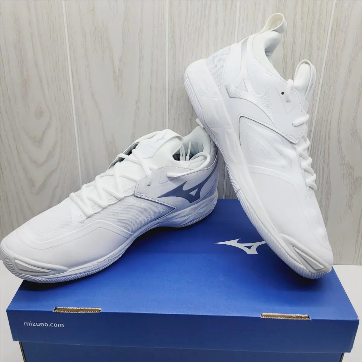 Mizuno shoes - Mizuno Wave Momentum 2 - Wave Momentum - White (UPC: 830031948695) 0