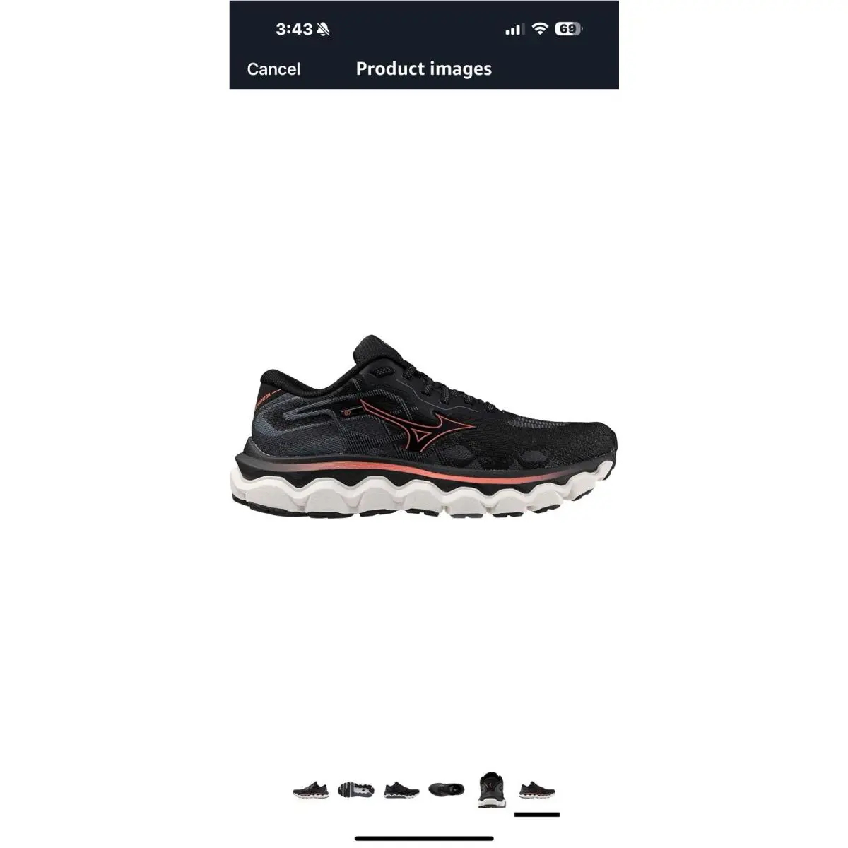 Mizuno shoes - Mizuno Wave Horizon 7 - Wave Horizon - Black 4