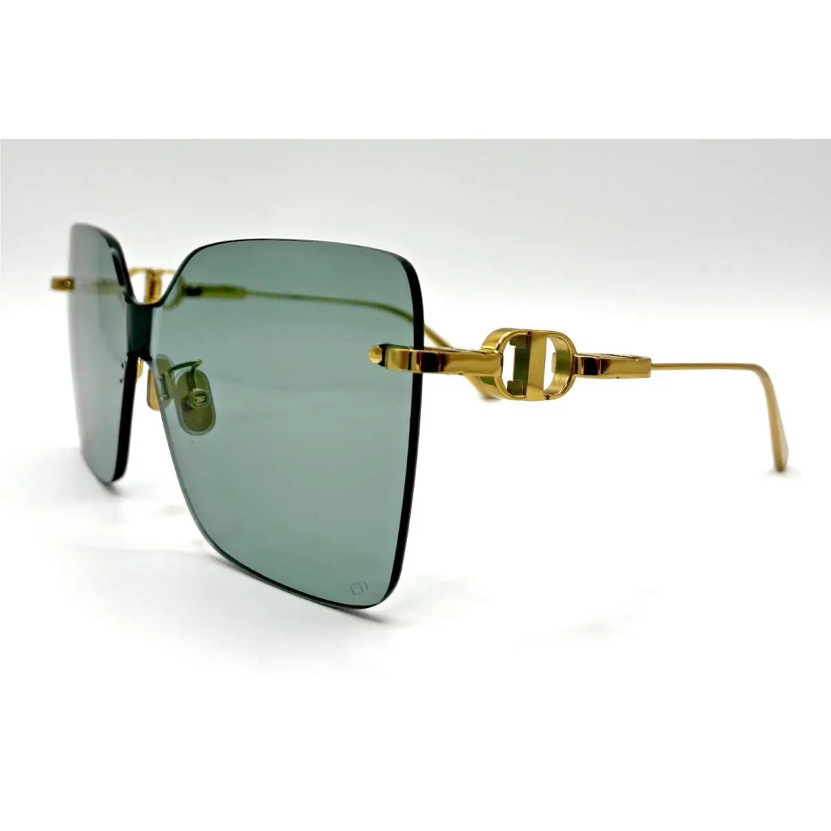 Christian Dior CD Chain M1U B0O0 Gold/green Sunglasses