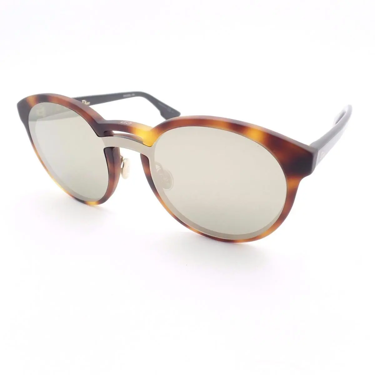 Christian  onde 1 Dark Havana Ivory Mirror 5FCQV Sunglasses by Dior
