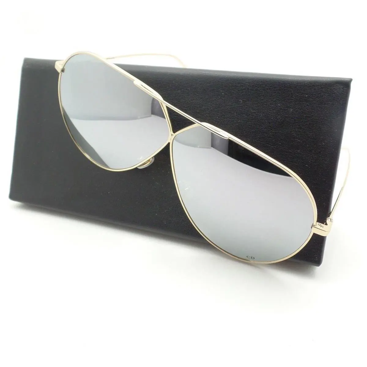 Christian  Stellaire 3 J5GDC Gold Silver Mirror Sunglasses by Dior