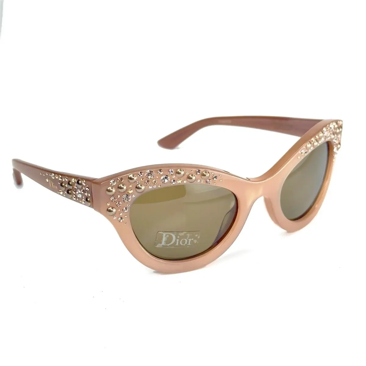 Dior crystal studded frames Christian Dior Brillance Edition Limited Beige Pearl Crystal  main image 2