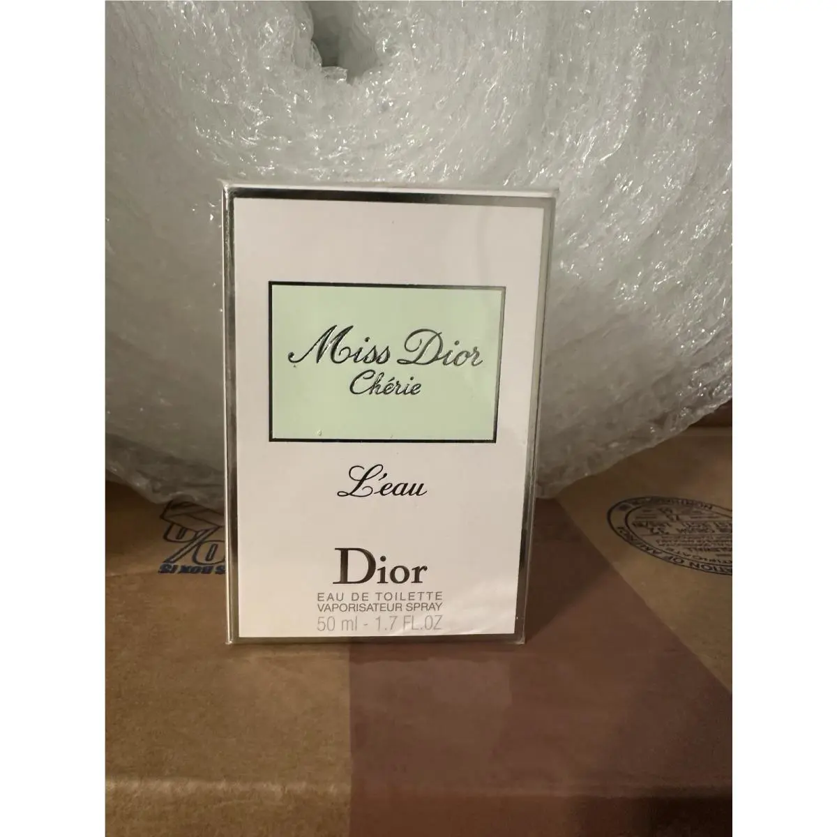 Miss Dior Cherie L`eau Christian Dior 1.7 FL OZ/50 ML Edt Spray Rare Htf Vintage