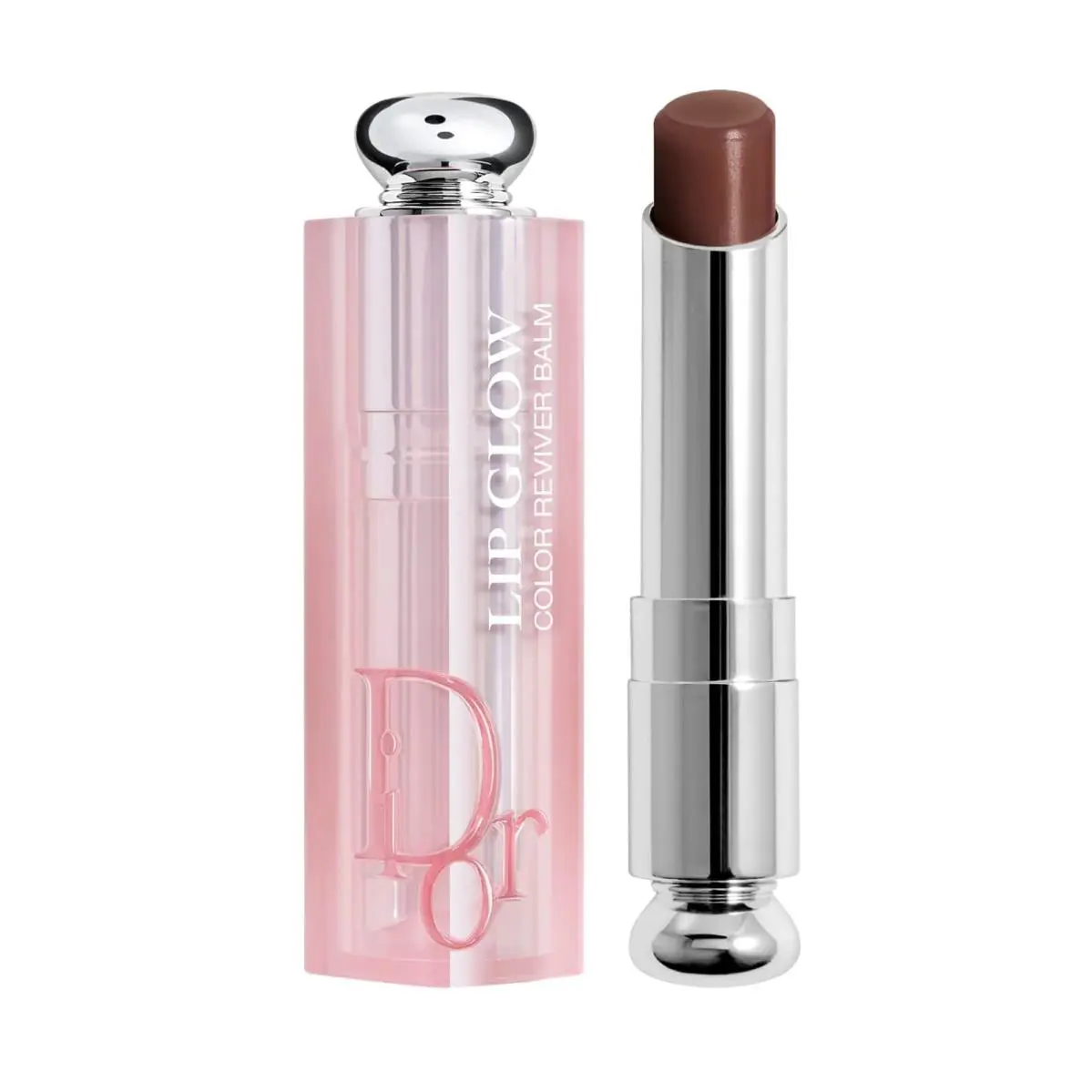 Lip Glow 020 Mahogany Lip Balm 0.11 Ounce 24 Hour Hydration Natural Glow by Dior
