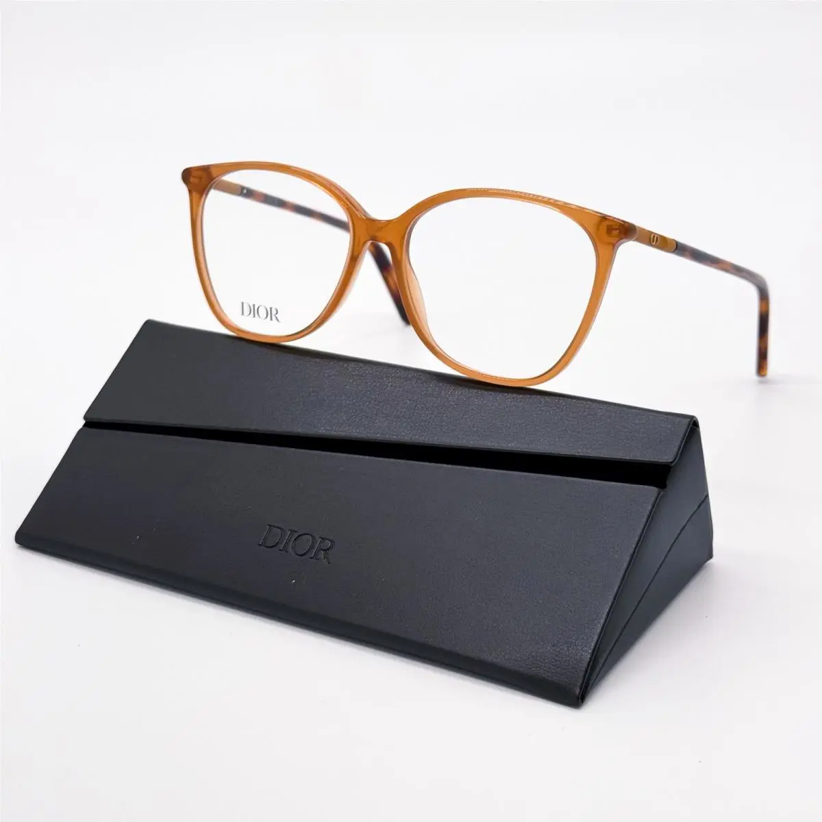 Dior Brown Havana Eyeglasses Women Dior Mini CD S6I Minicd O S6I