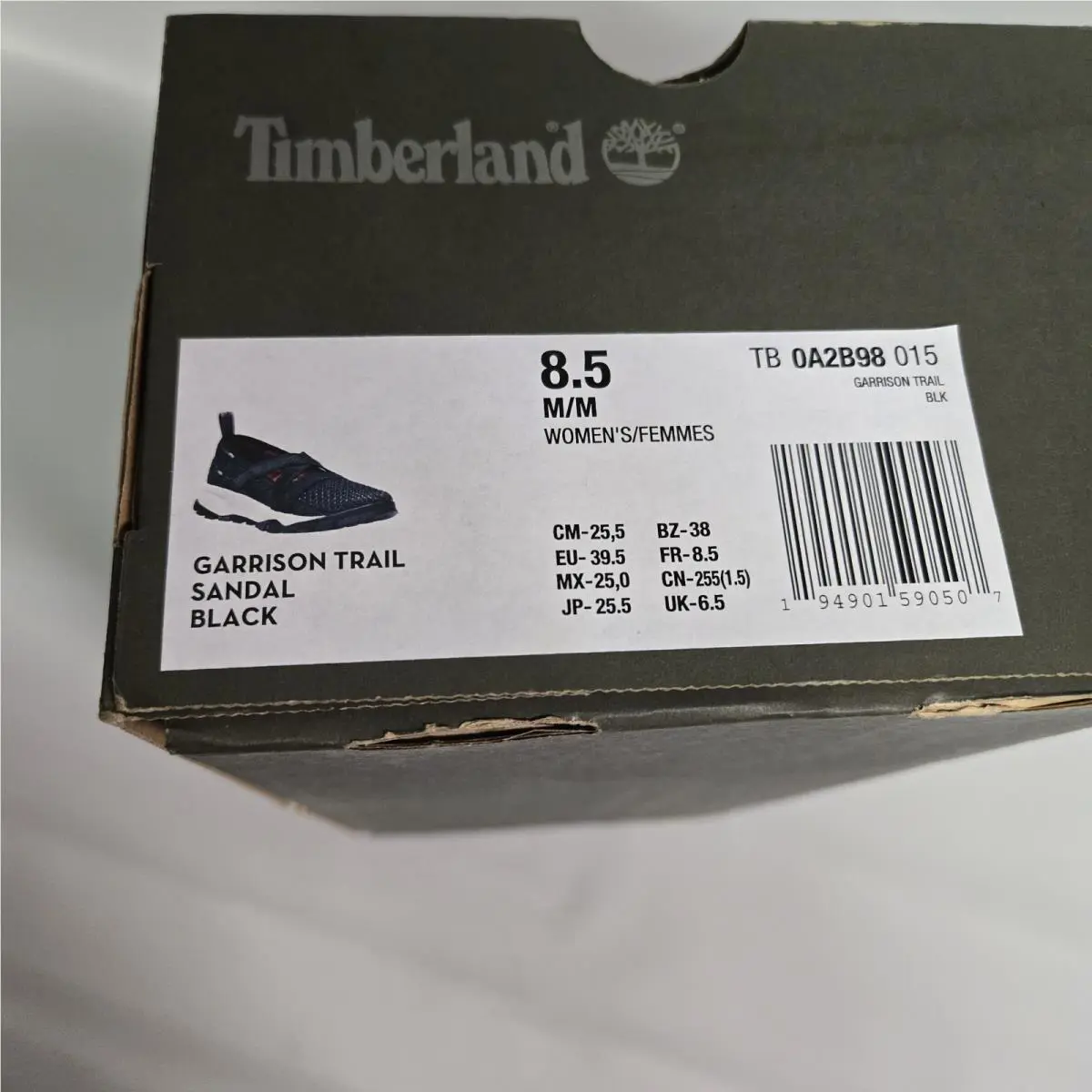 Timberland shoes - TIMBERLAND GARRISON TRAIL - GARRISON TRAIL - Black 8
