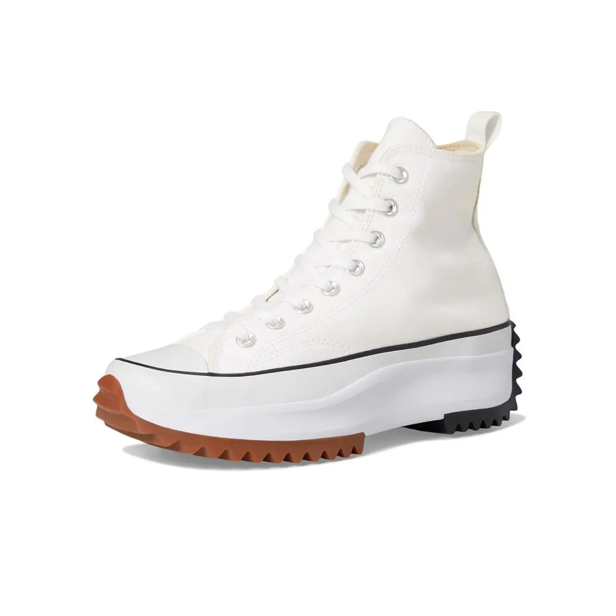 Converse shoes - White/Black/Gum 5