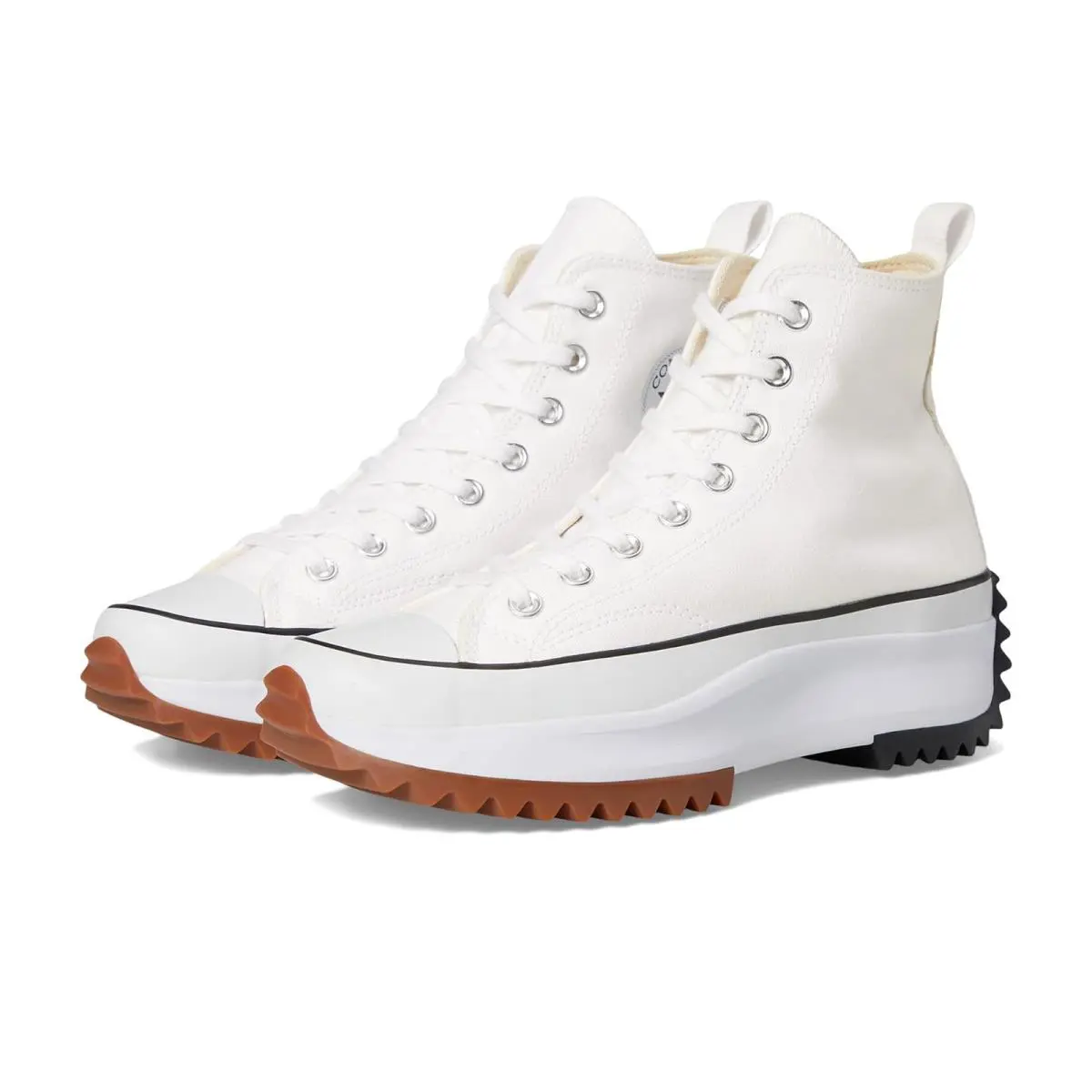 Converse shoes - White/Black/Gum 6
