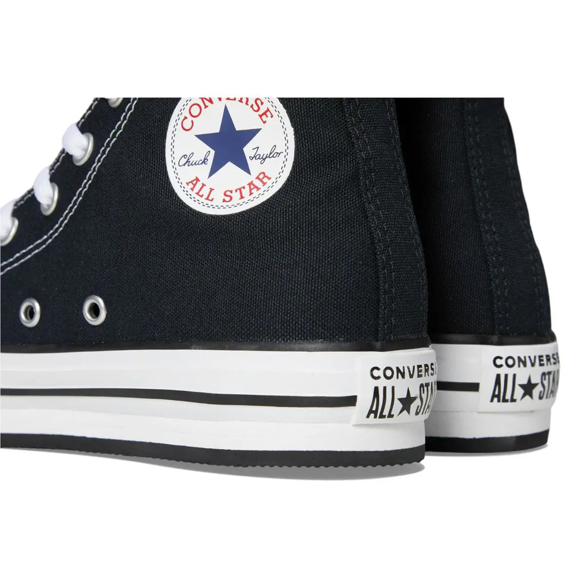 Converse shoes - Black/White/Black 11