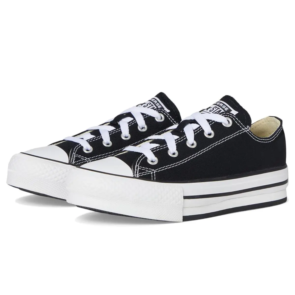 Converse shoes - Black/White/Black 13