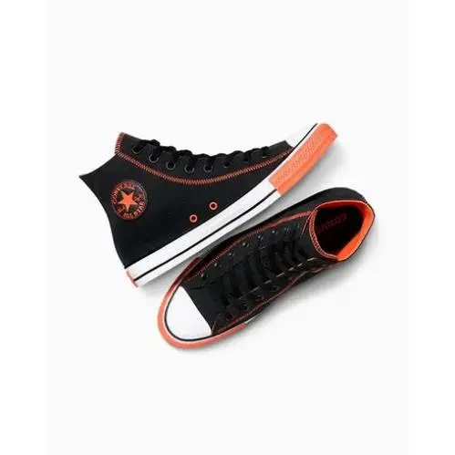 Converse shoes - Black/Fire Drill/White 3