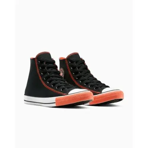 Converse shoes - Black/Fire Drill/White 4