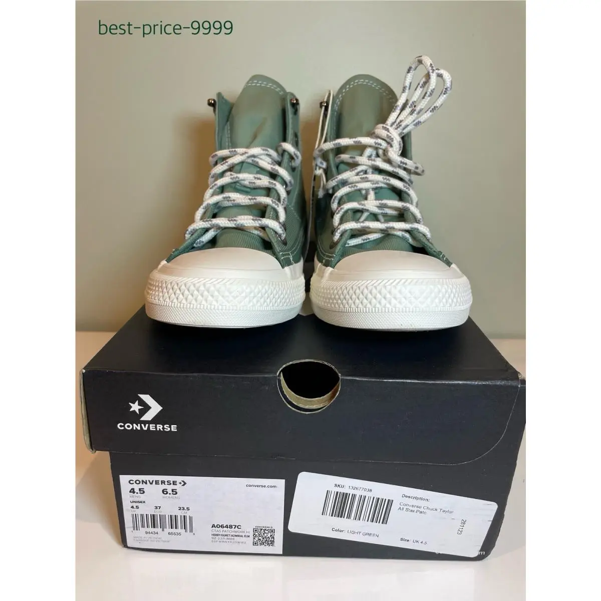 Converse shoes - Converse CTAS Patchwork - CTAS Patchwork - A06487C - Light Green 19