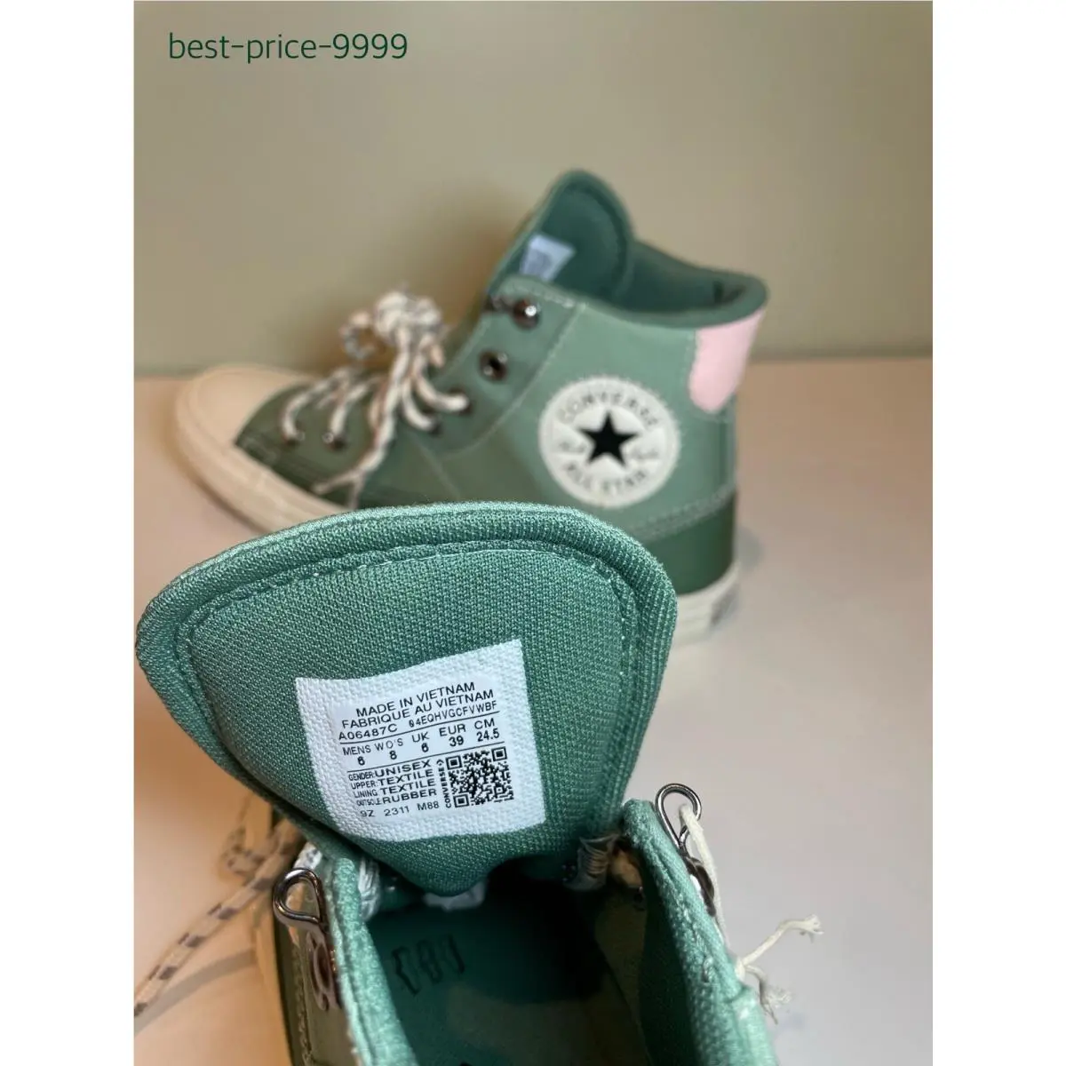 Converse shoes - Converse CTAS Patchwork - CTAS Patchwork - A06487C - Light Green 7