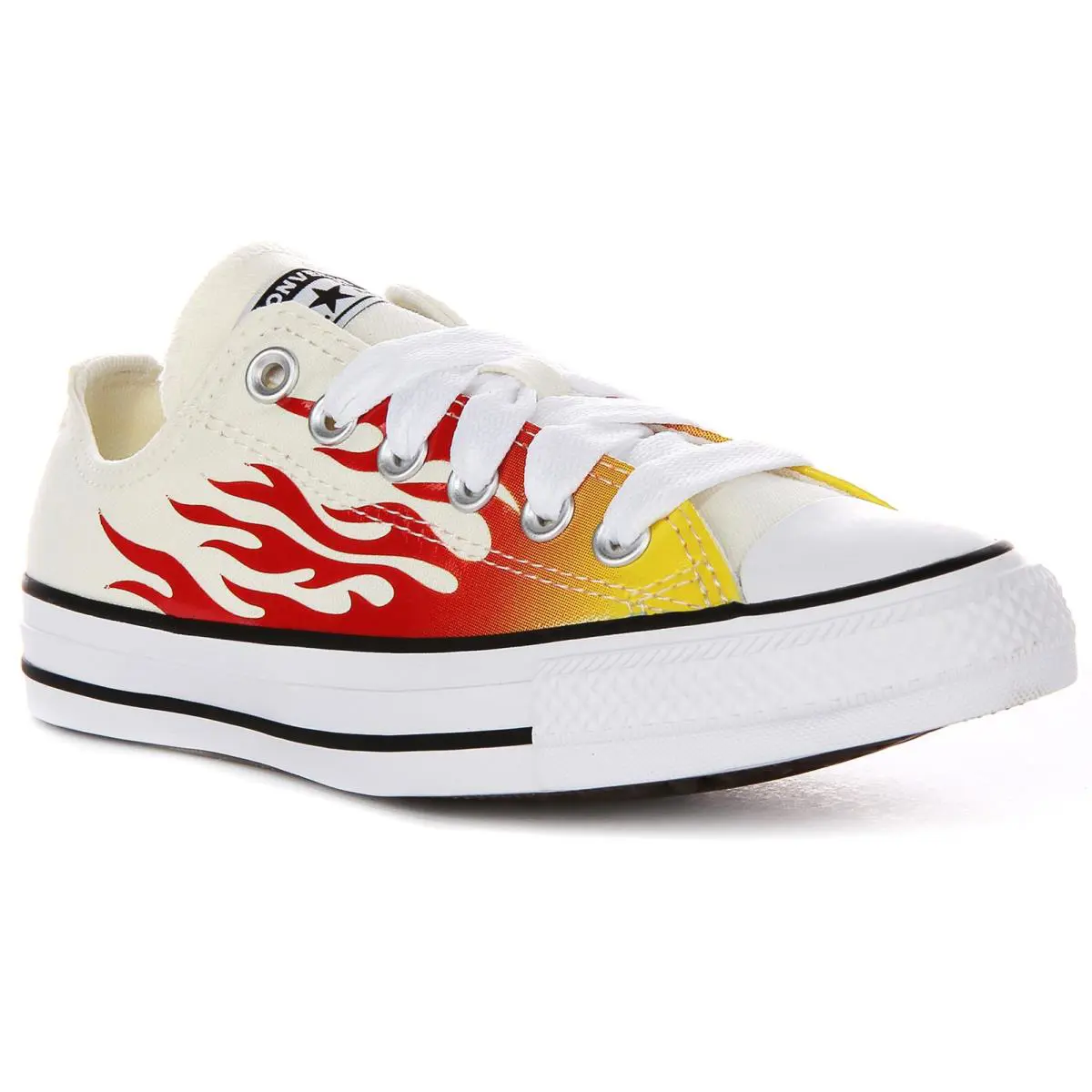 Converse shoes - WHITE RED 5