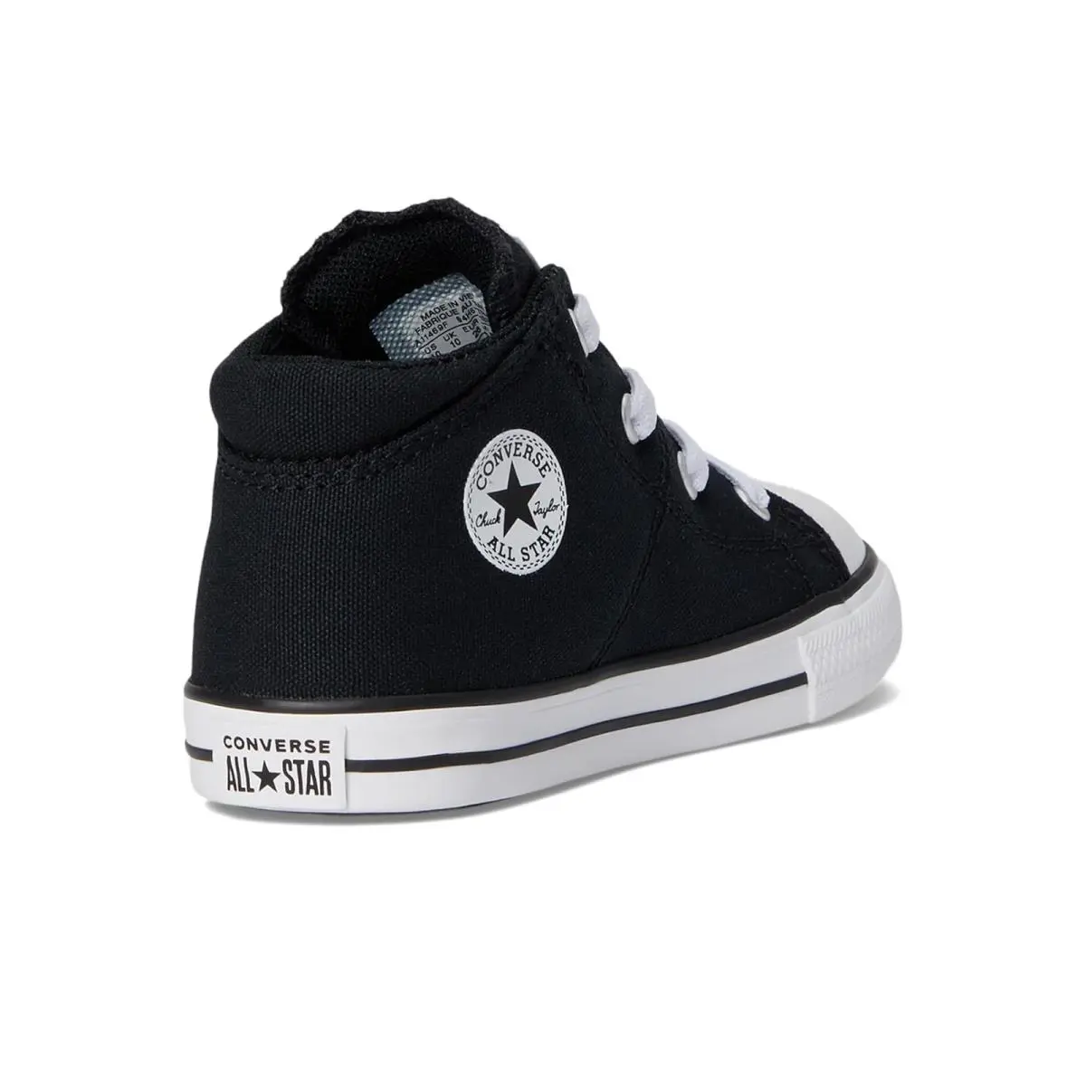 Converse shoes - Black/White/Black 3