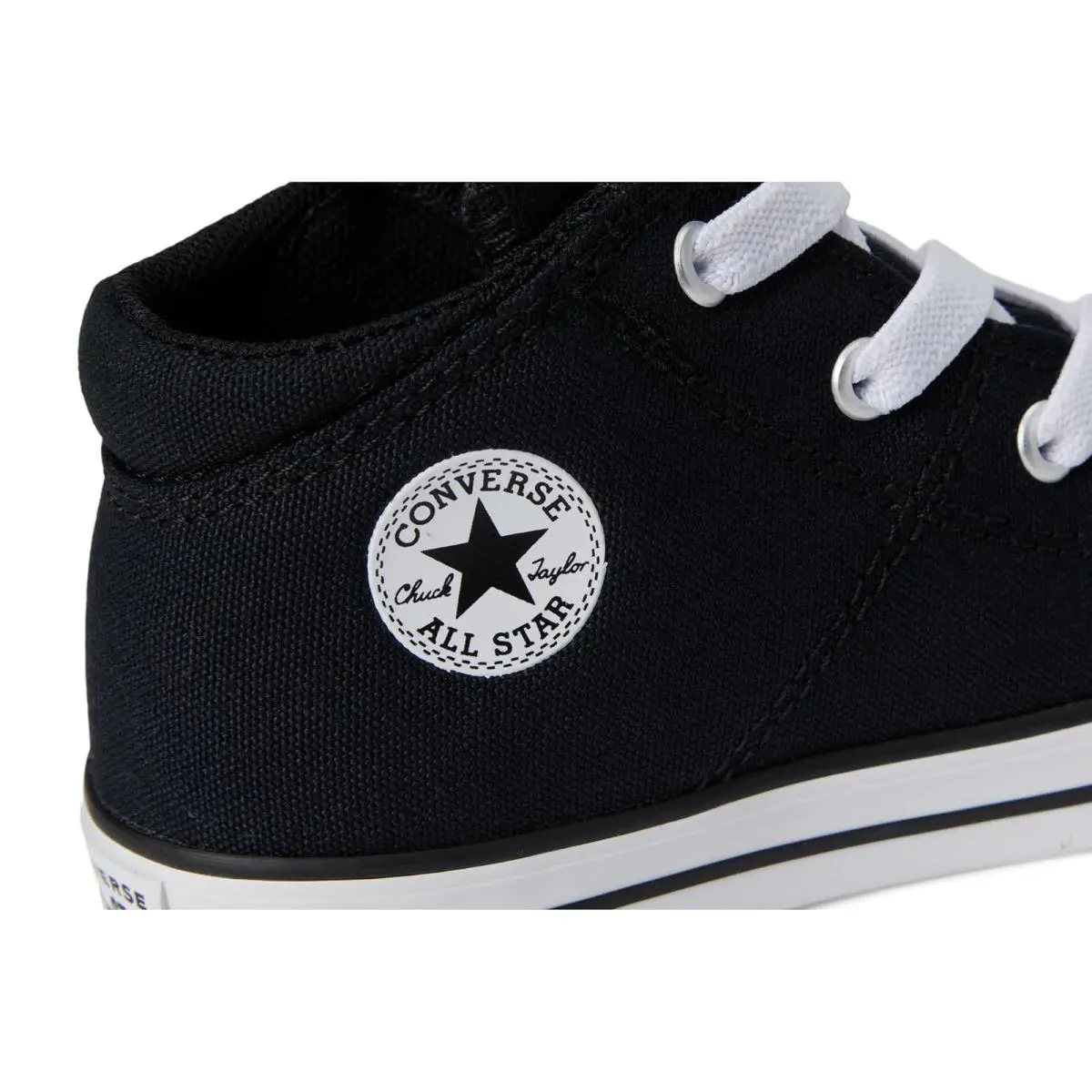 Converse shoes - Black/White/Black 4