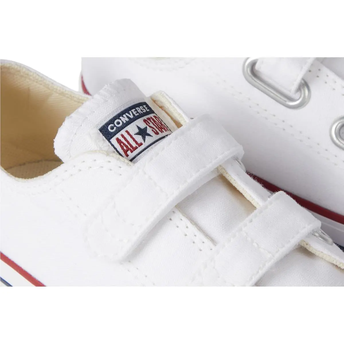Converse shoes - White/Garnet/Navy 4
