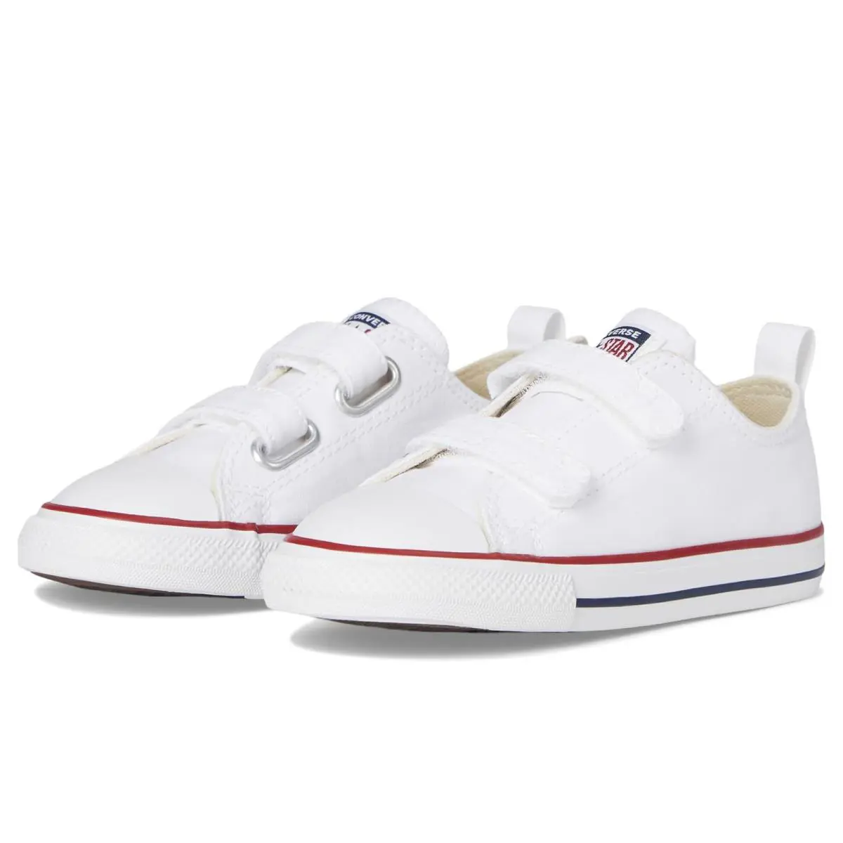 Converse shoes - White/Garnet/Navy 6