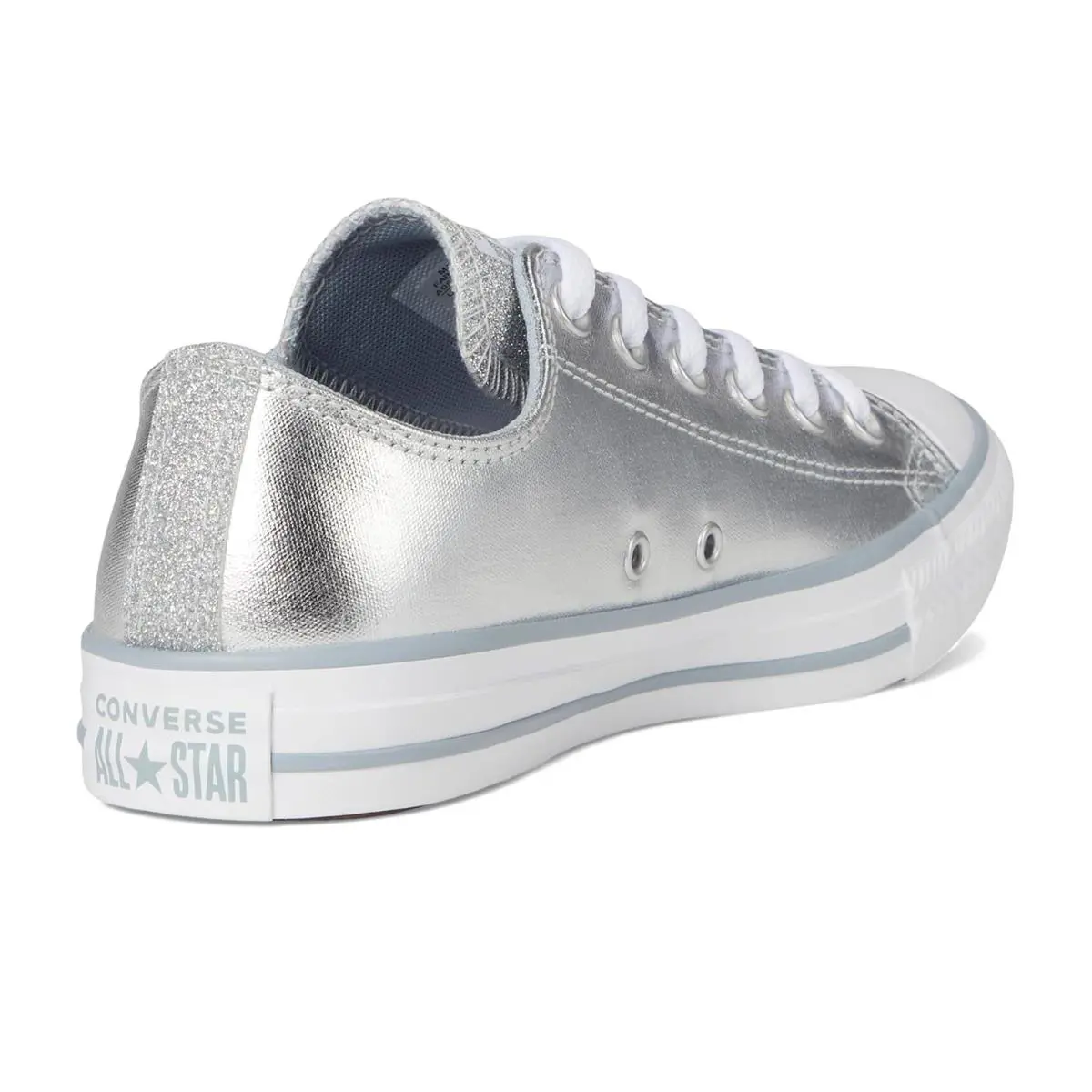 Converse shoes - Metallic Granite/White 3