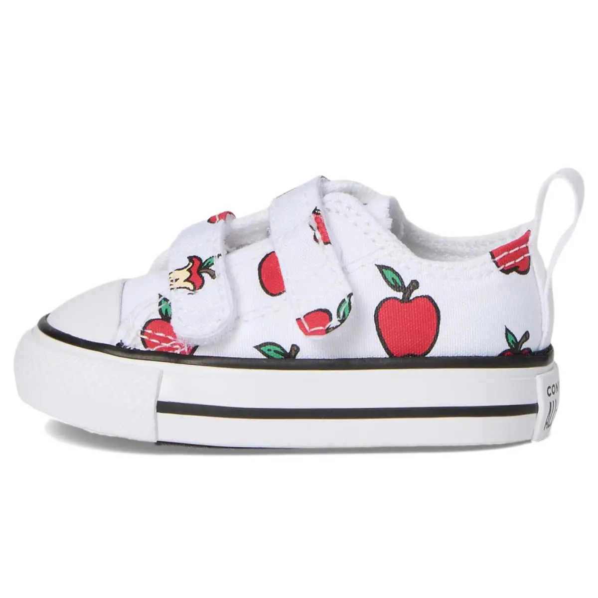 Converse shoes - White/Red/Black 2