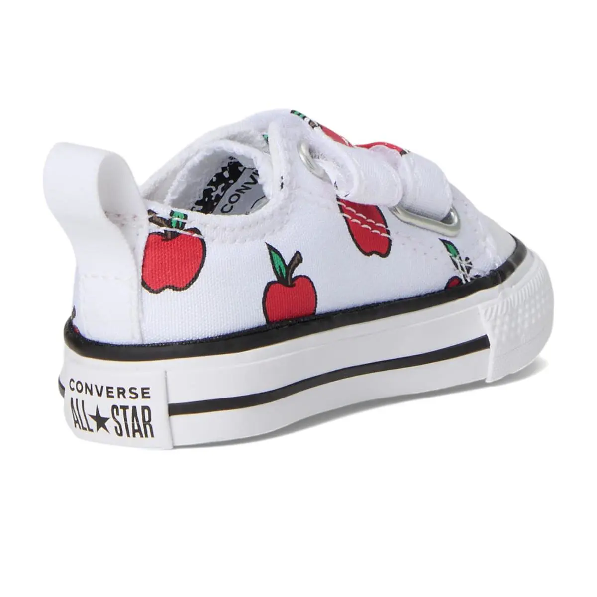 Converse shoes - White/Red/Black 3